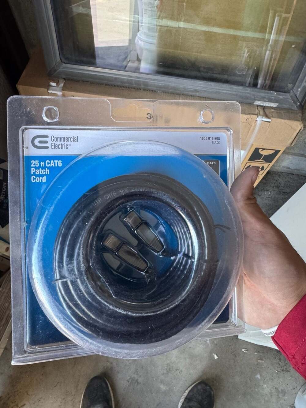 Commercial Electric 25 ft. CAT6 Patch Cord (1000 015 608)